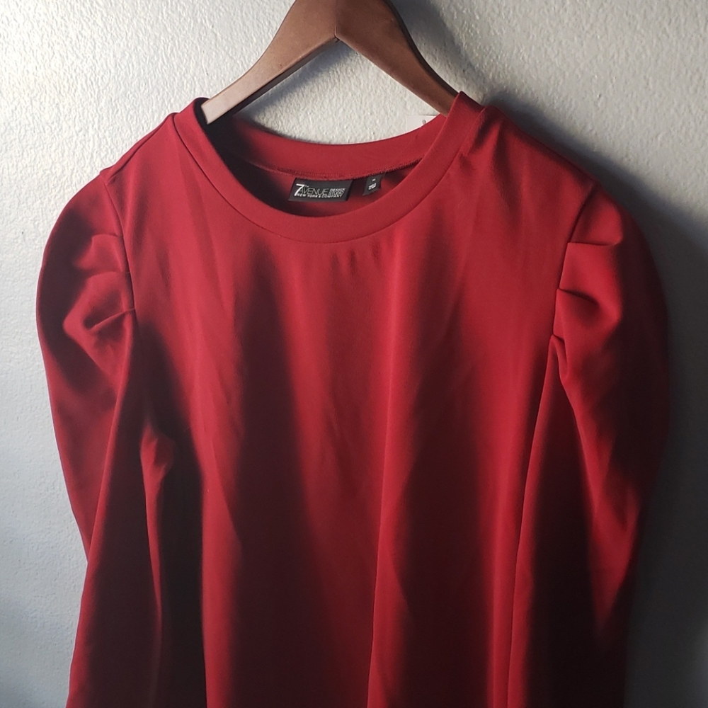 NEW New York & Company Blouse - Red